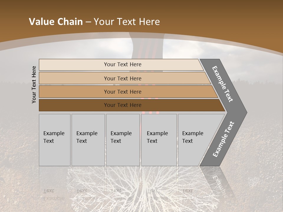 Earth Care Tree PowerPoint Template
