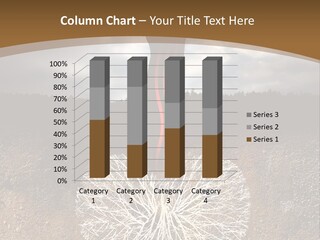 Earth Care Tree PowerPoint Template