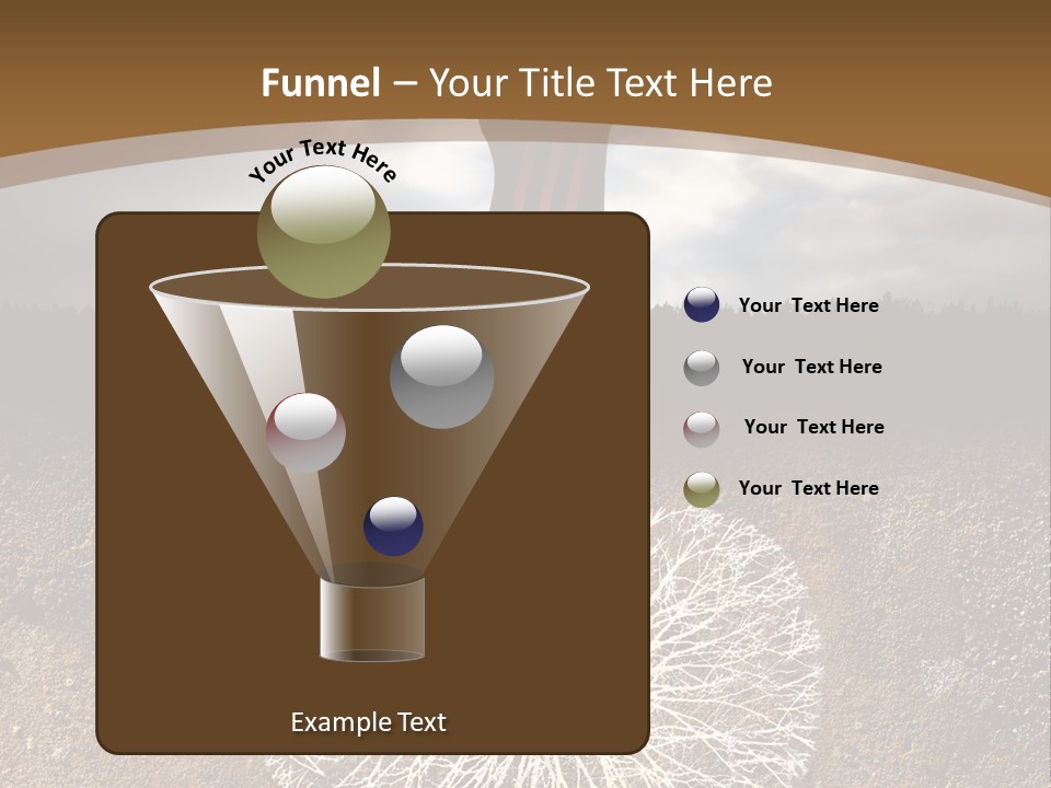 Earth Care Tree PowerPoint Template