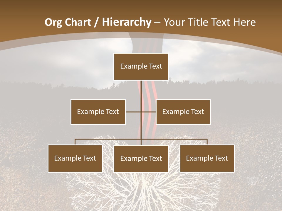 Earth Care Tree PowerPoint Template
