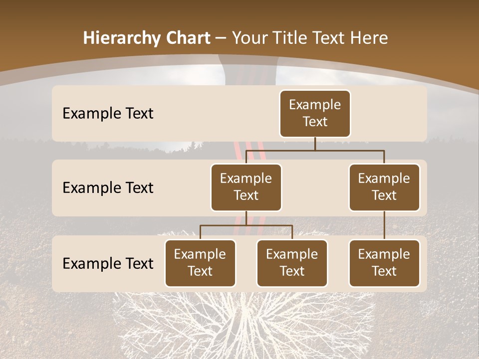 Earth Care Tree PowerPoint Template