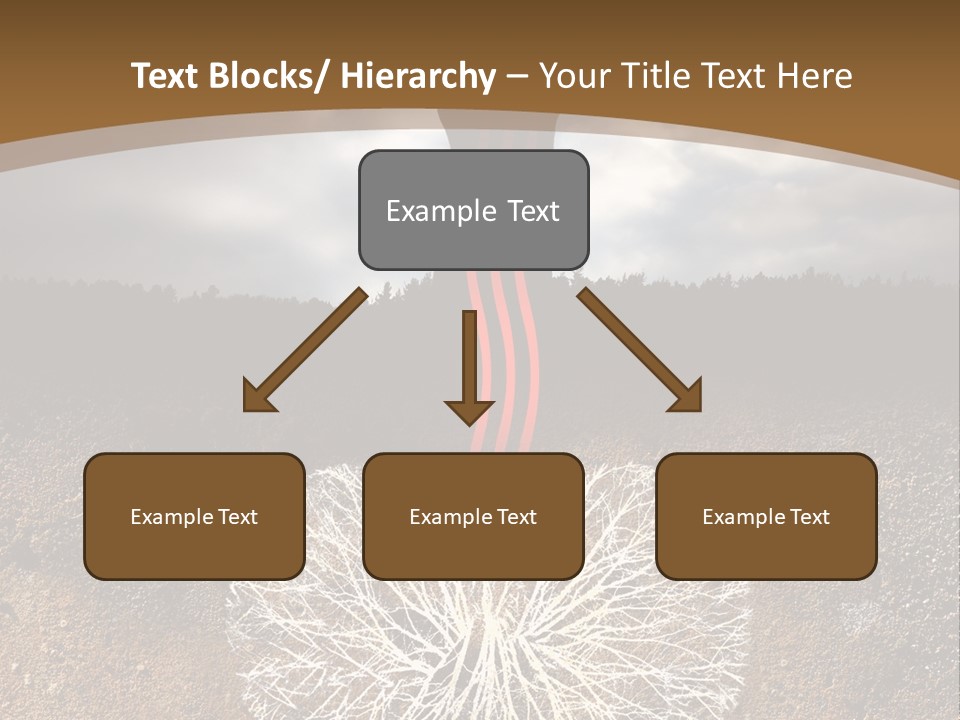 Earth Care Tree PowerPoint Template