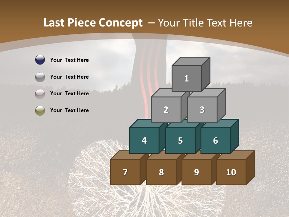 Earth Care Tree PowerPoint Template