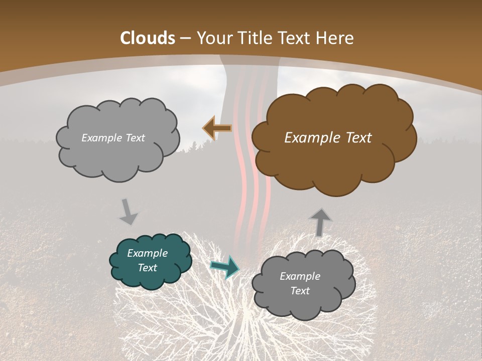 Earth Care Tree PowerPoint Template