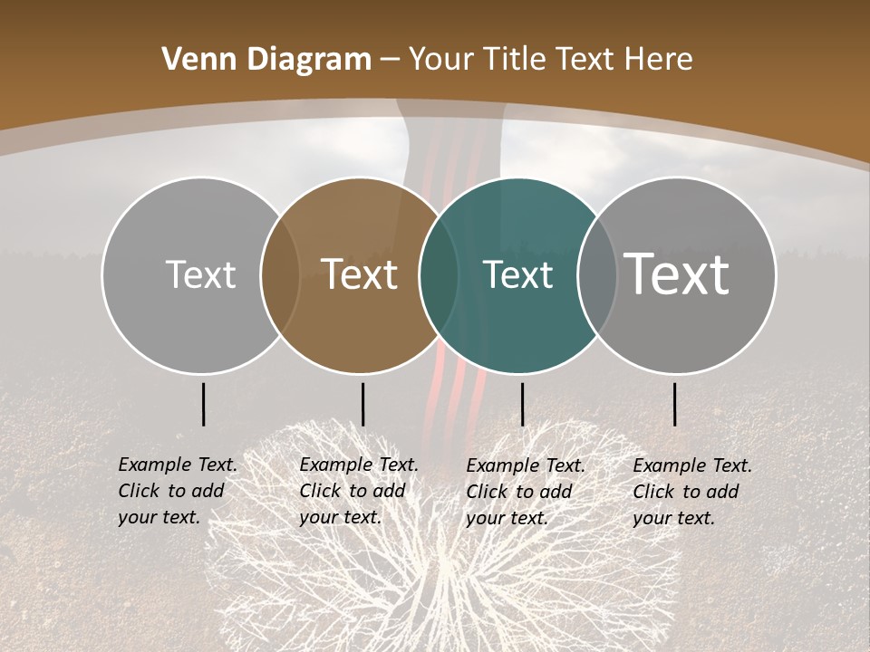 Earth Care Tree PowerPoint Template