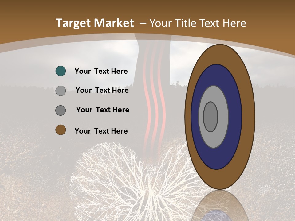 Earth Care Tree PowerPoint Template