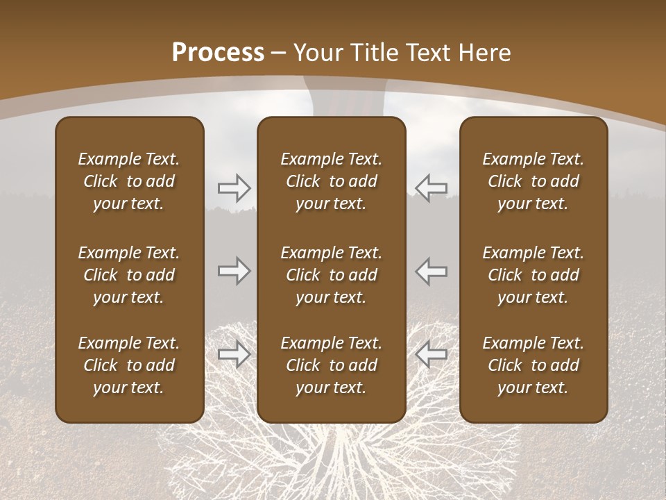 Earth Care Tree PowerPoint Template