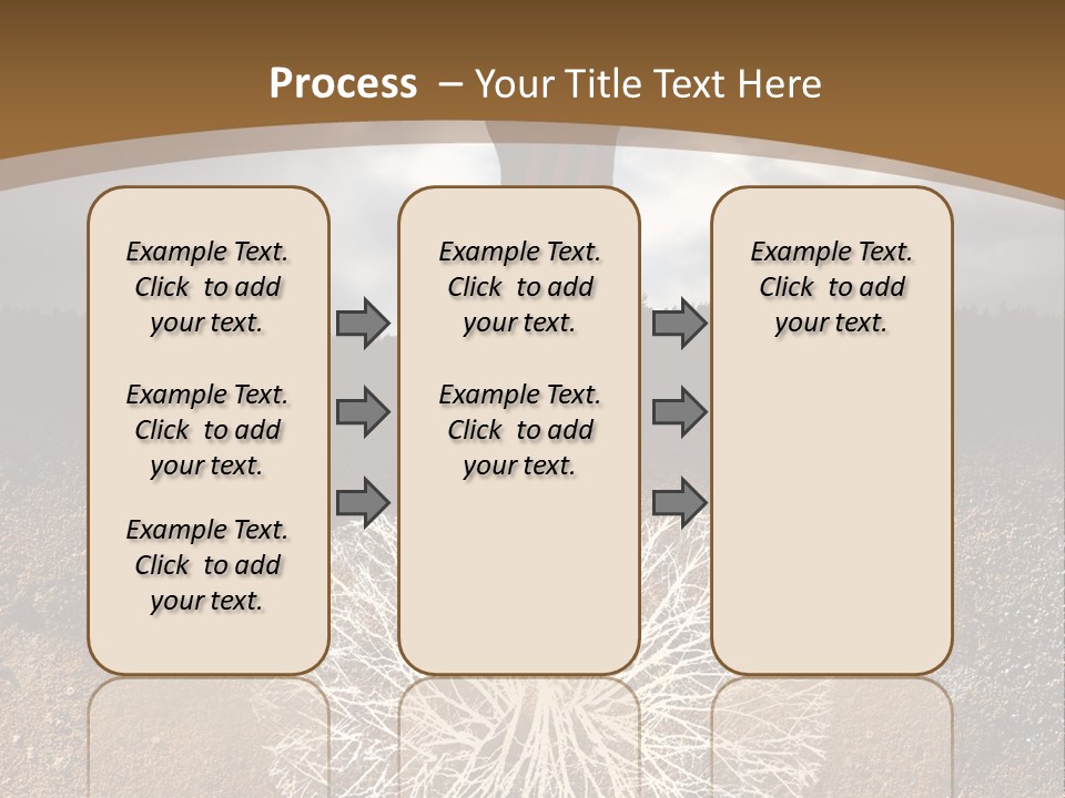Earth Care Tree PowerPoint Template