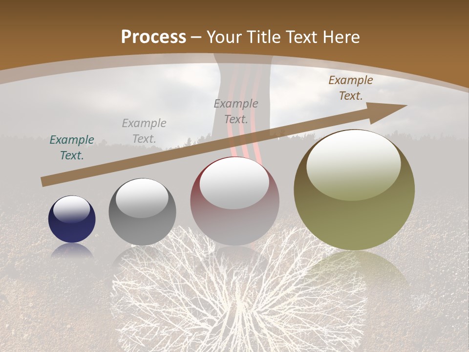 Earth Care Tree PowerPoint Template