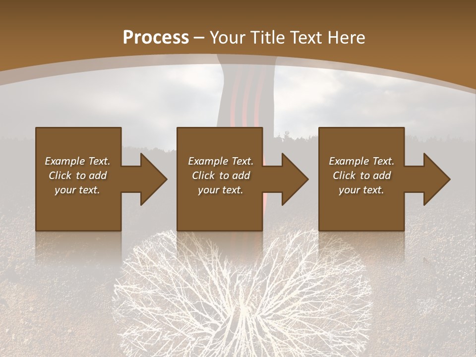 Earth Care Tree PowerPoint Template