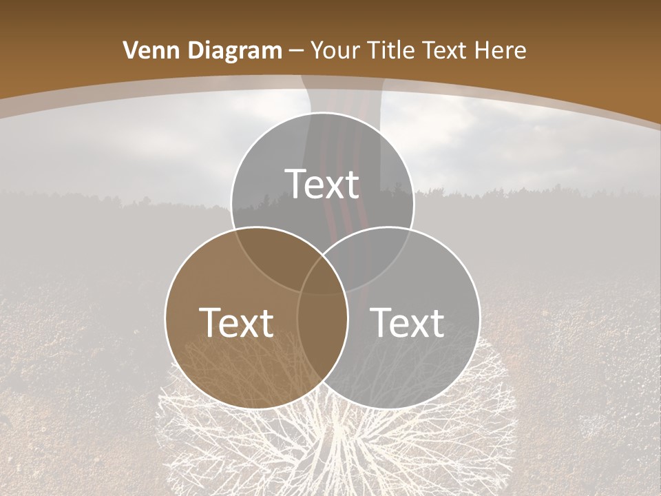 Earth Care Tree PowerPoint Template