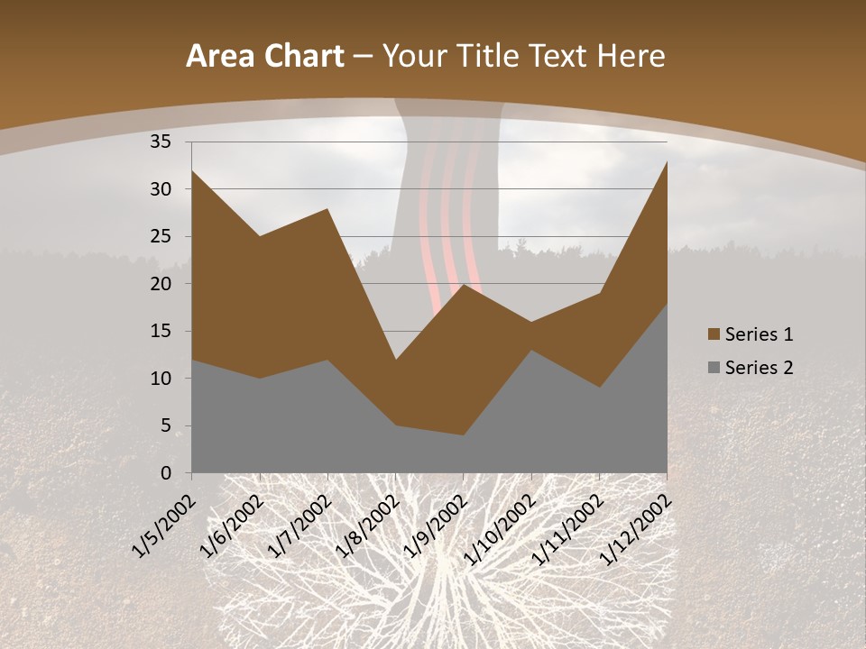 Earth Care Tree PowerPoint Template