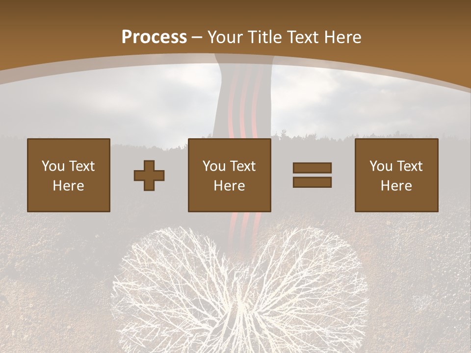 Earth Care Tree PowerPoint Template