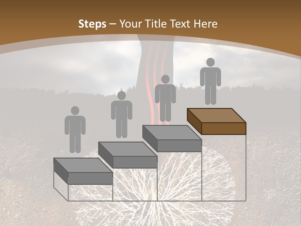 Earth Care Tree PowerPoint Template