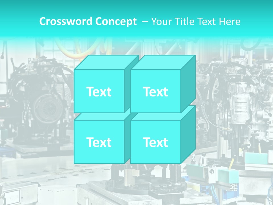 Automotive Industry Steel PowerPoint Template
