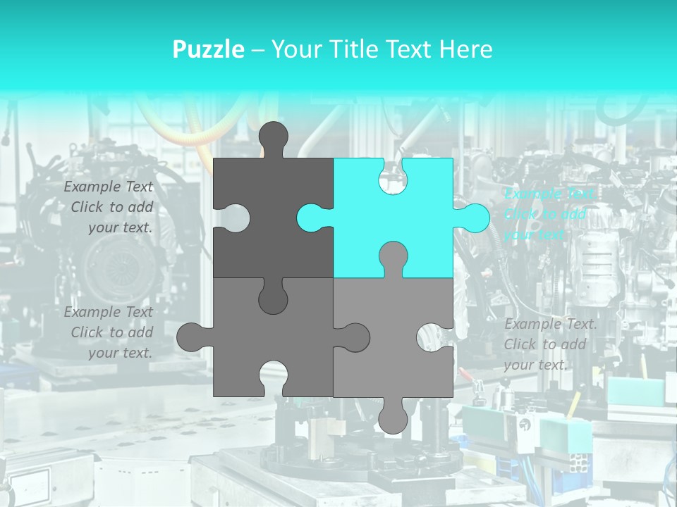 Automotive Industry Steel PowerPoint Template