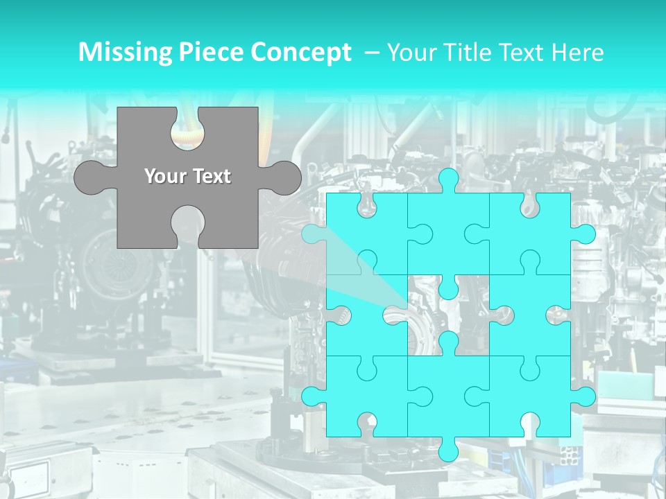 Automotive Industry Steel PowerPoint Template