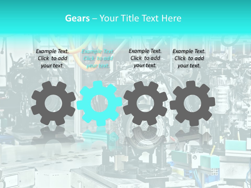 Automotive Industry Steel PowerPoint Template