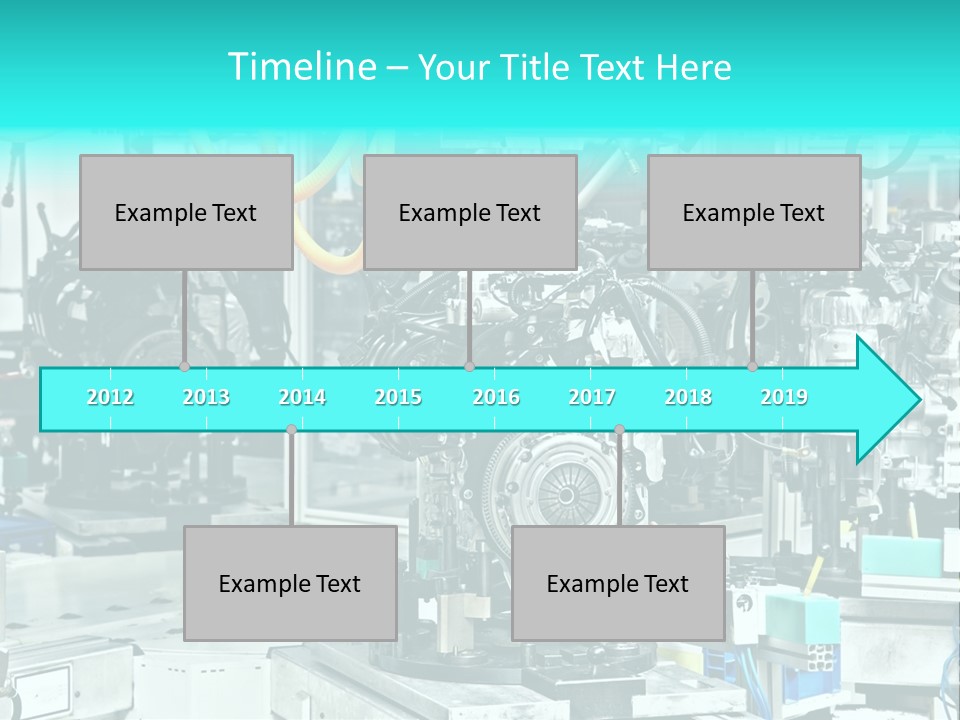 Automotive Industry Steel PowerPoint Template