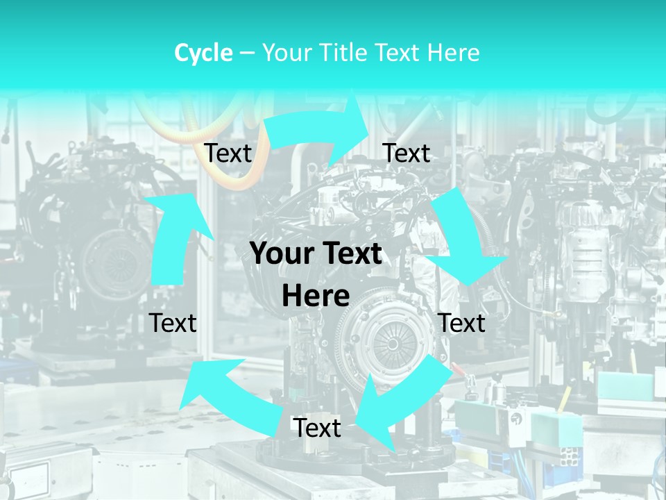 Automotive Industry Steel PowerPoint Template