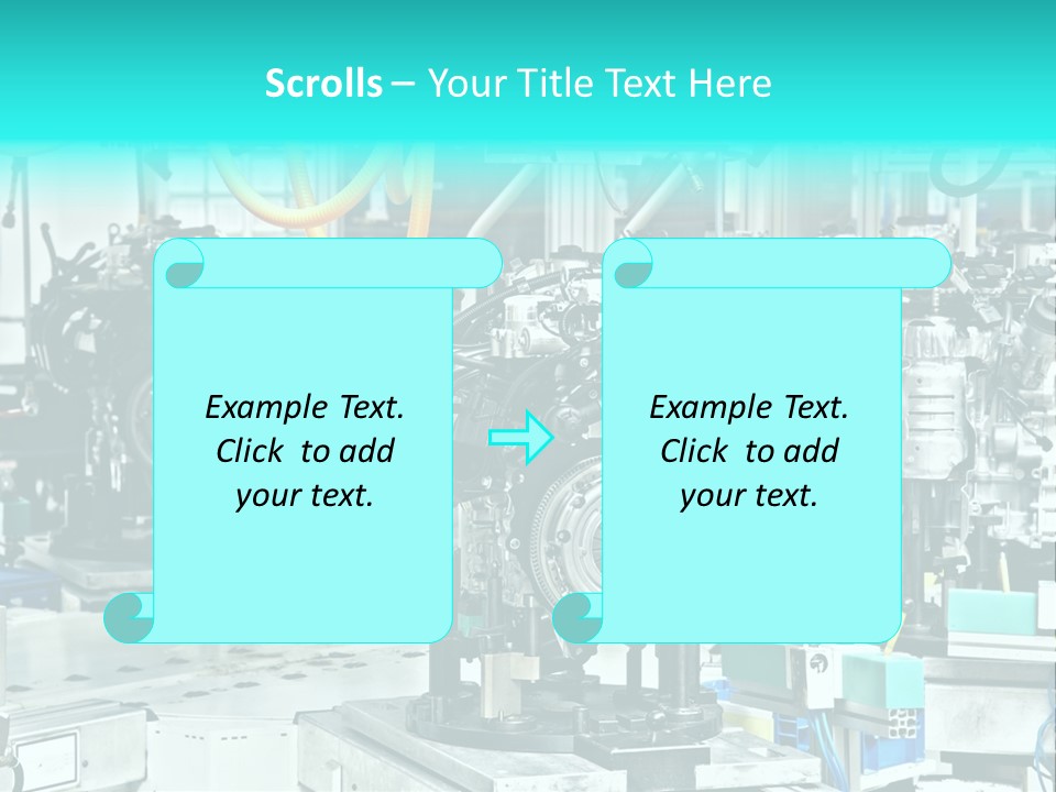Automotive Industry Steel PowerPoint Template
