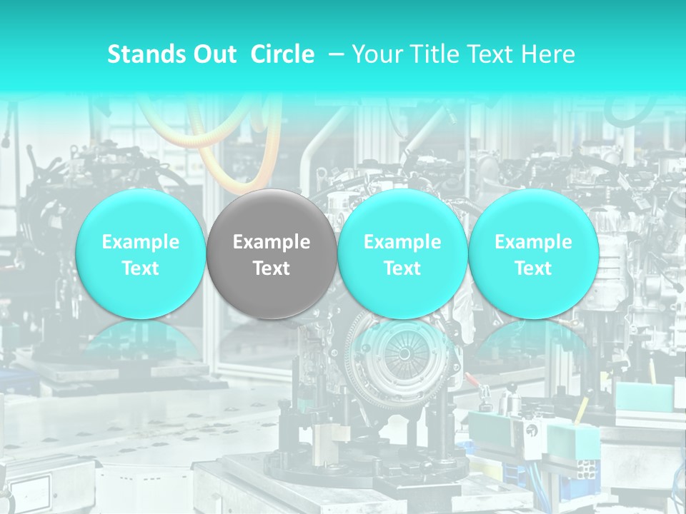 Automotive Industry Steel PowerPoint Template