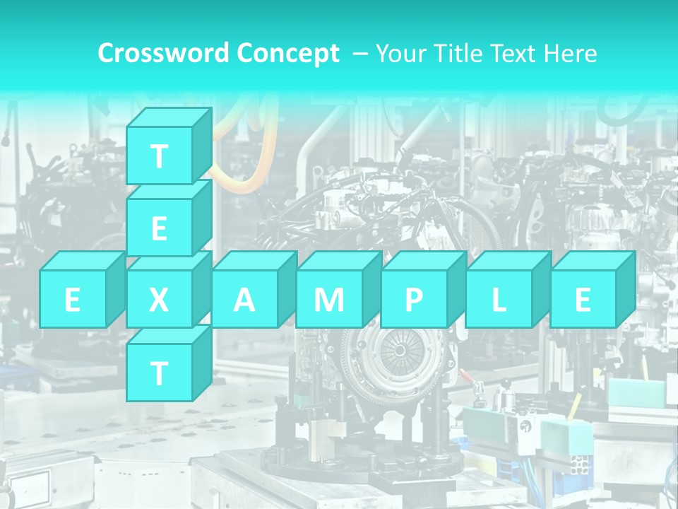 Automotive Industry Steel PowerPoint Template