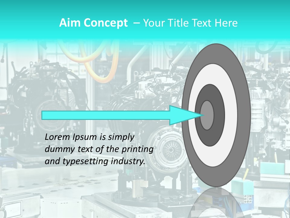 Automotive Industry Steel PowerPoint Template