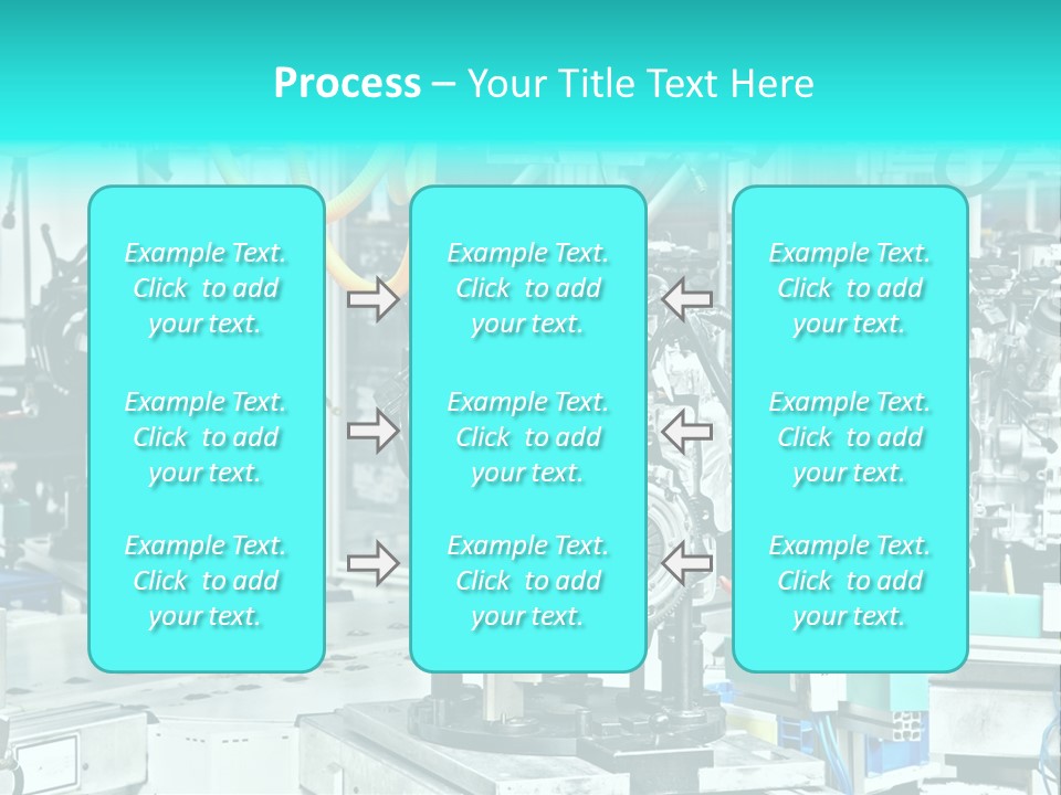 Automotive Industry Steel PowerPoint Template