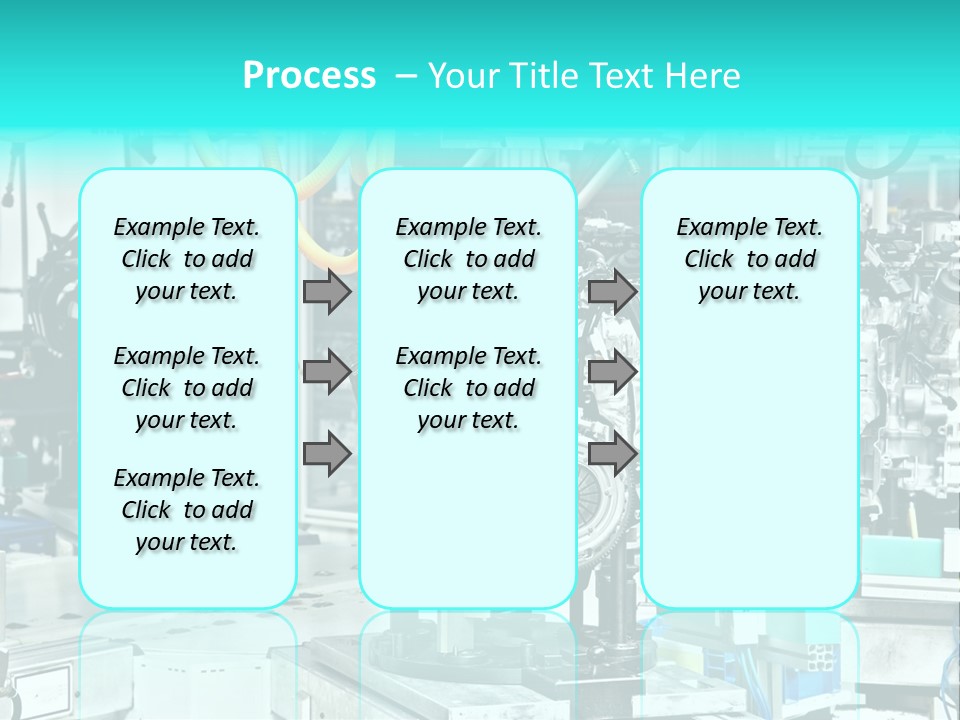 Automotive Industry Steel PowerPoint Template