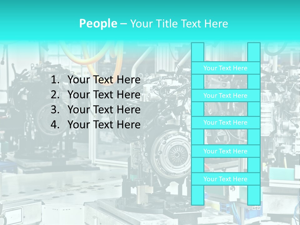 Automotive Industry Steel PowerPoint Template