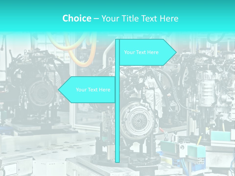 Automotive Industry Steel PowerPoint Template