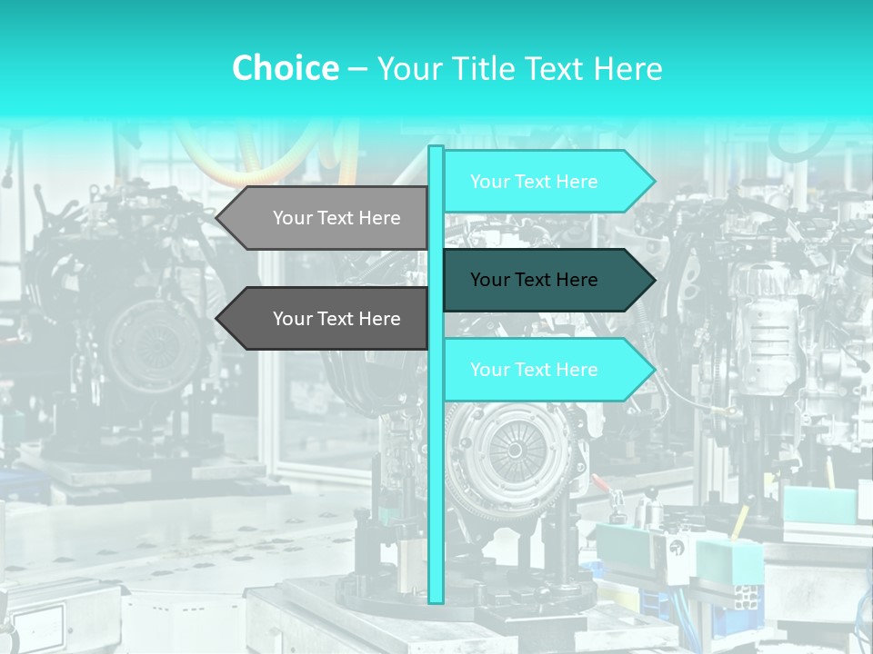 Automotive Industry Steel PowerPoint Template