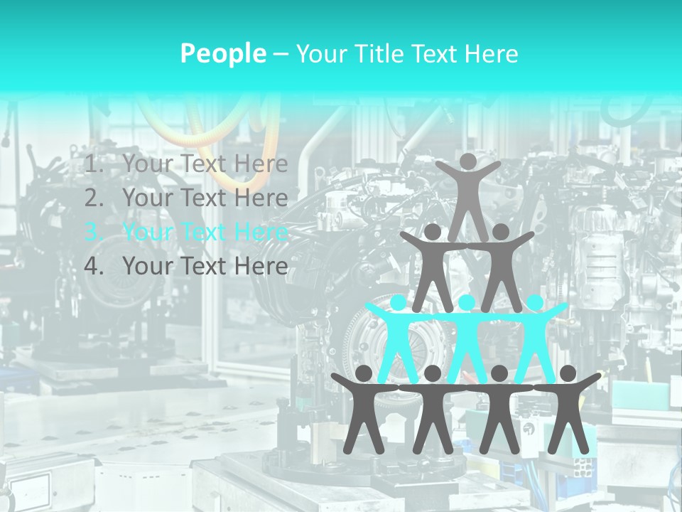 Automotive Industry Steel PowerPoint Template