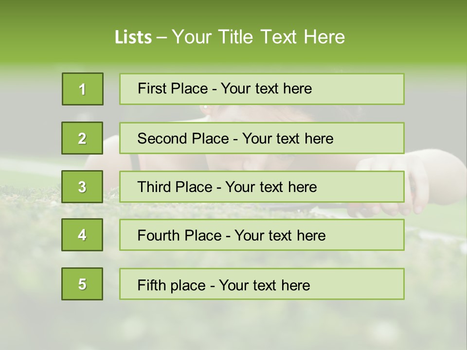 Catching River Leisure PowerPoint Template