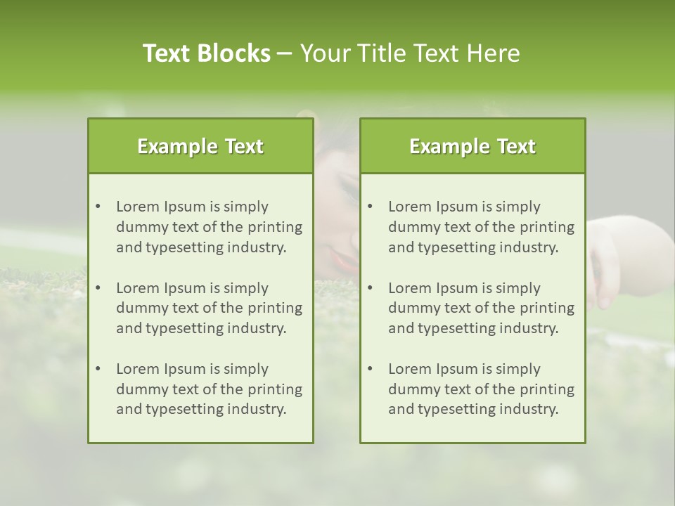 Catching River Leisure PowerPoint Template
