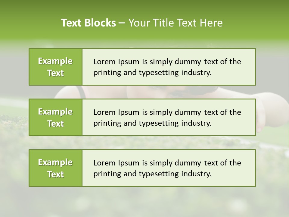 Catching River Leisure PowerPoint Template