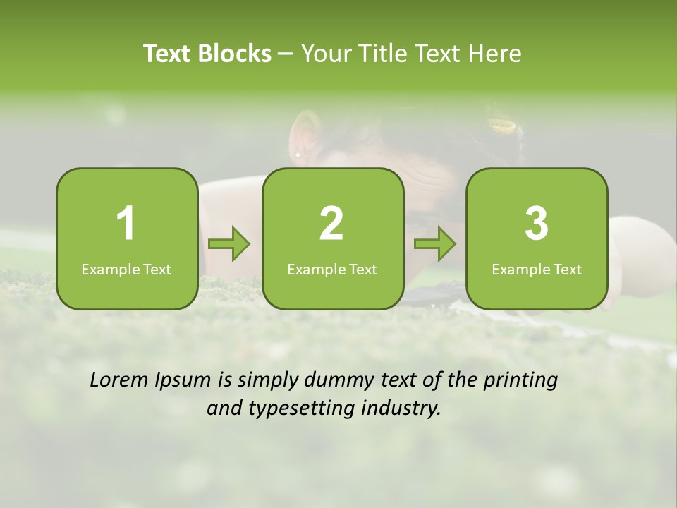 Catching River Leisure PowerPoint Template