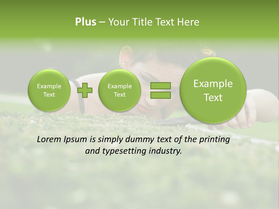Catching River Leisure PowerPoint Template