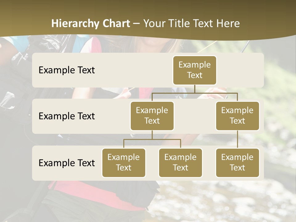 Catching River Leisure PowerPoint Template