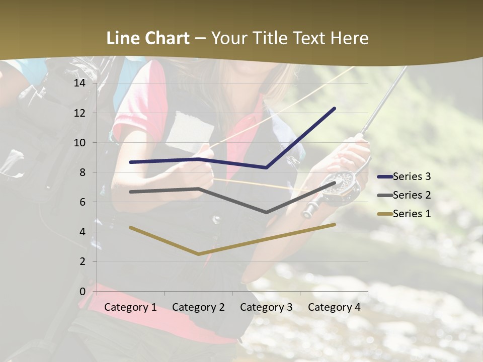 Catching River Leisure PowerPoint Template