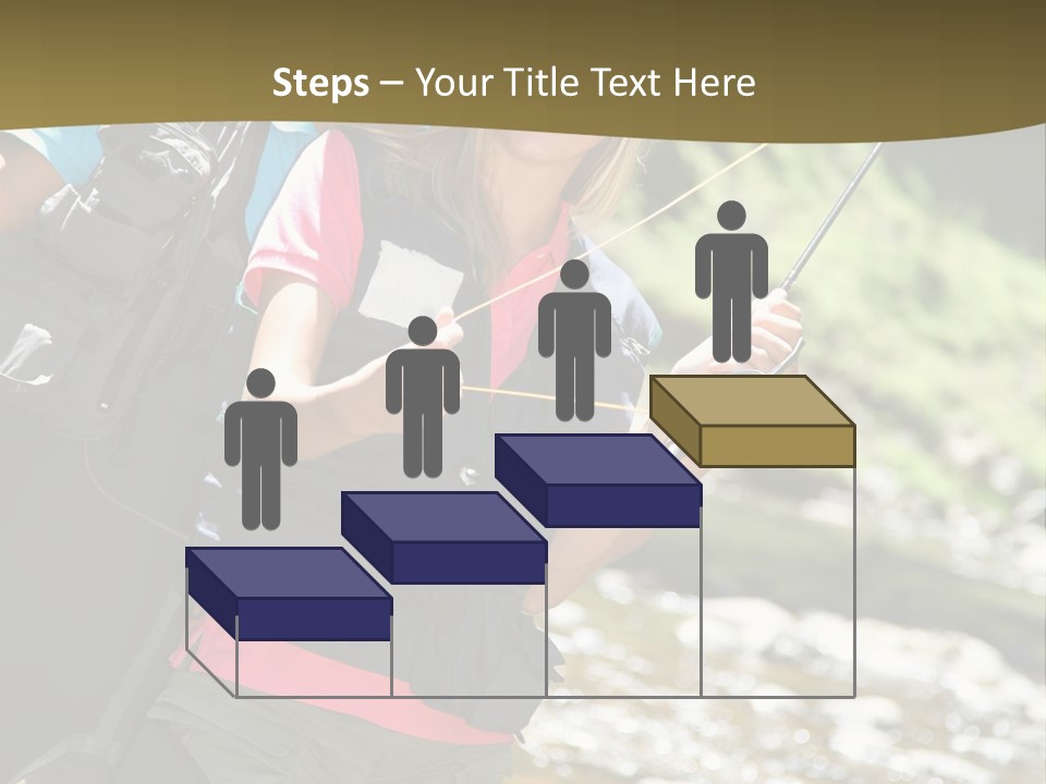 Catching River Leisure PowerPoint Template