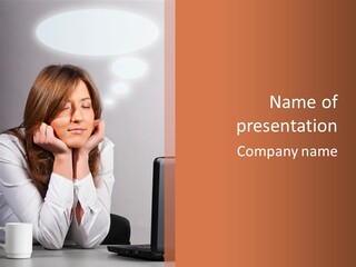 Pretty Office Gray PowerPoint Template