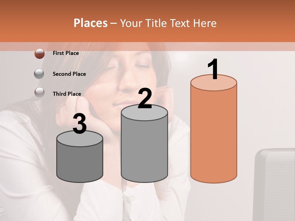 Pretty Office Gray PowerPoint Template