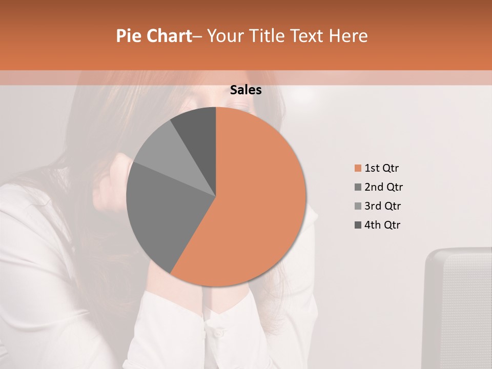 Pretty Office Gray PowerPoint Template