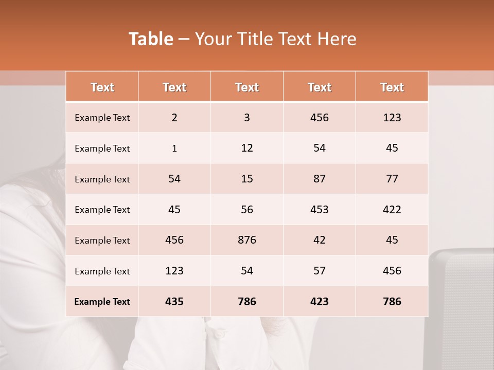 Pretty Office Gray PowerPoint Template