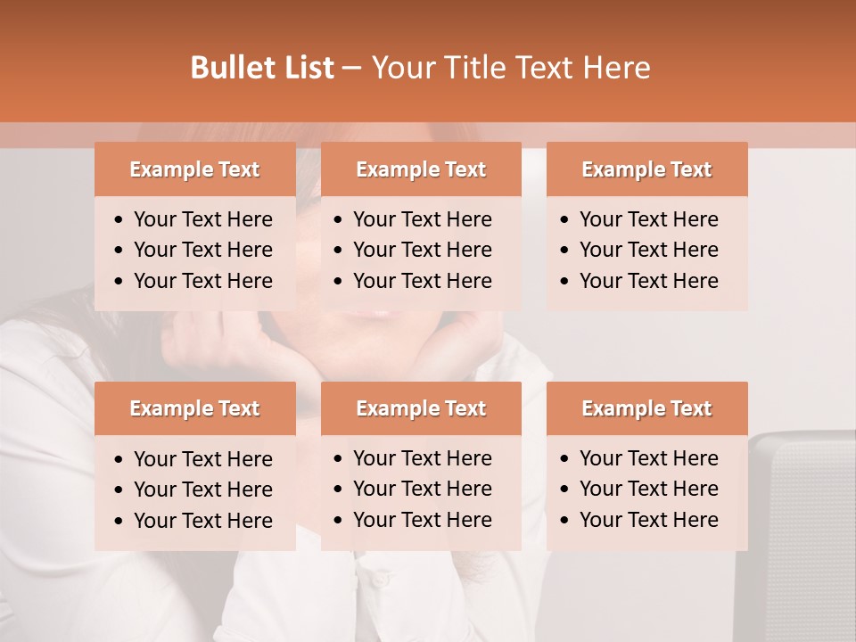 Pretty Office Gray PowerPoint Template