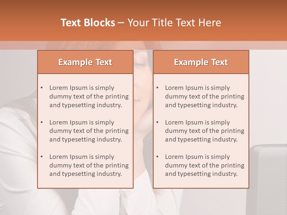 Pretty Office Gray PowerPoint Template