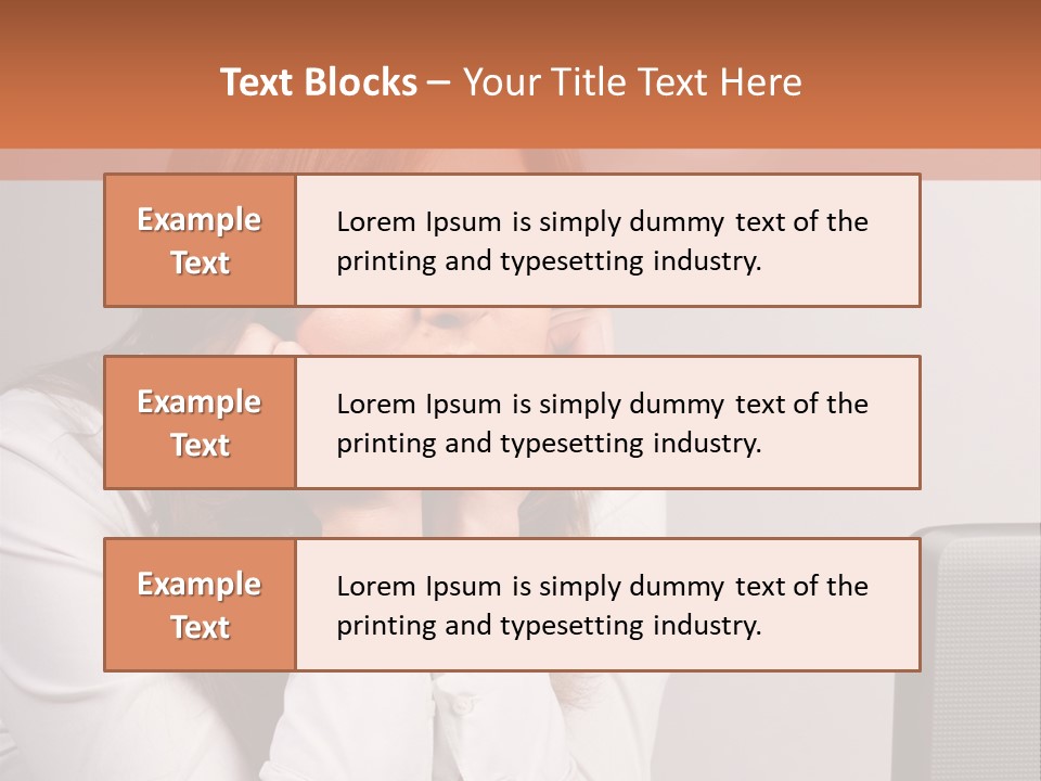 Pretty Office Gray PowerPoint Template