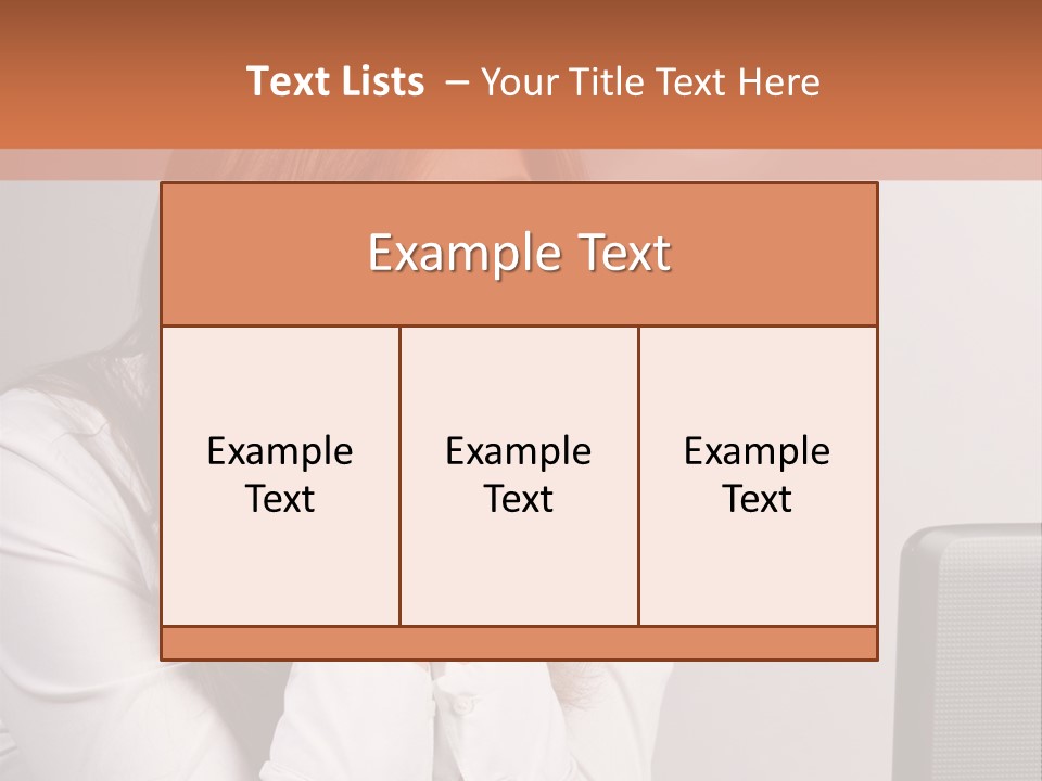 Pretty Office Gray PowerPoint Template